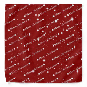 Merry Christmas, holiday greetings, Bandana