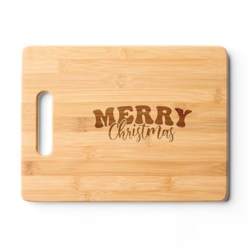 Merry Christmas Holiday Housewarming Friend Gift  Cutting Board