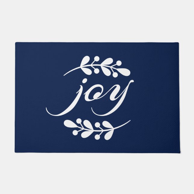 MERRY CHRISTMAS | Holiday Joy Doormat (Front)