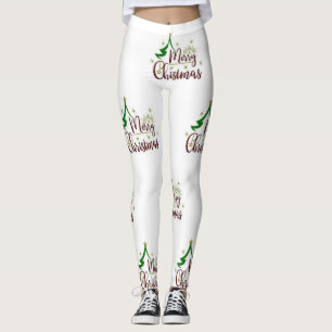 ***MERRY CHRISTMAS** HOLIDAY LEGGINGS