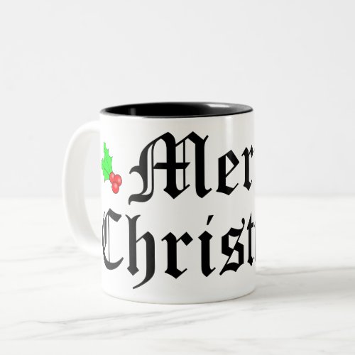 Merry Christmas Holiday Mug