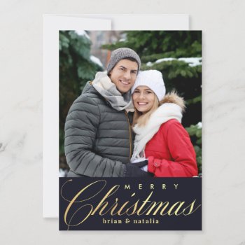 Merry Christmas Holiday Photo Card by Anything_Goes at Zazzle