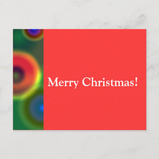Merry Christmas! Holiday Postcard