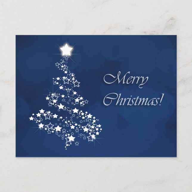 "Merry Christmas" Holiday Postcard (Front)