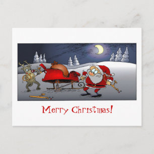 Merry Christmas! Holiday Postcard