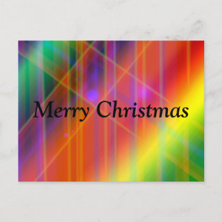 Merry Christmas Holiday Postcard