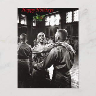Merry Christmas Holiday Postcard