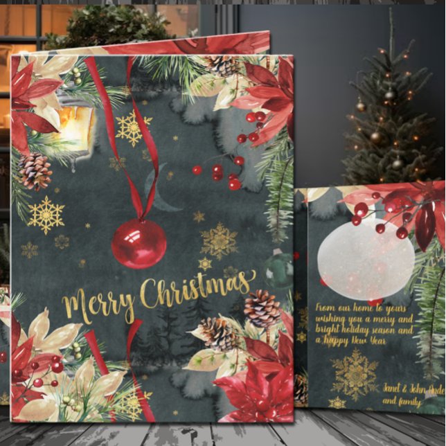 Merry Christmas Holiday Splendor Card (Creator Uploaded)