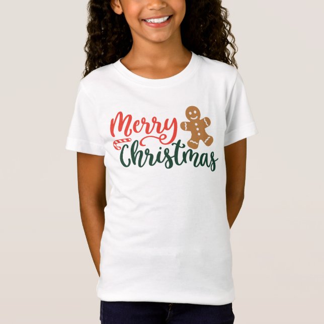 Merry Christmas Holiday T-Shirt (Front)