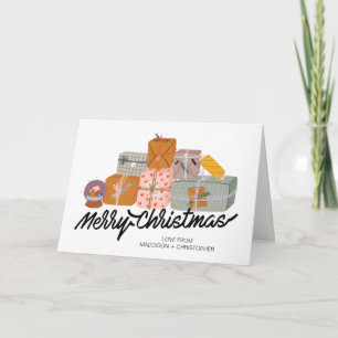 Merry Christmas Holiday Wishes For Family Friends Card