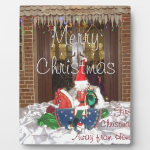 Merry Christmas Holidays Away from Home Collection Plaque
