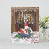 Merry Christmas holidays away from home Inspired A (Standing Front)