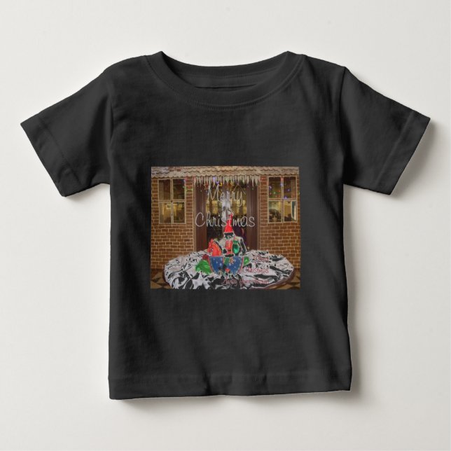 Merry Christmas holidays away from home Inspired A Baby T-Shirt (Front)