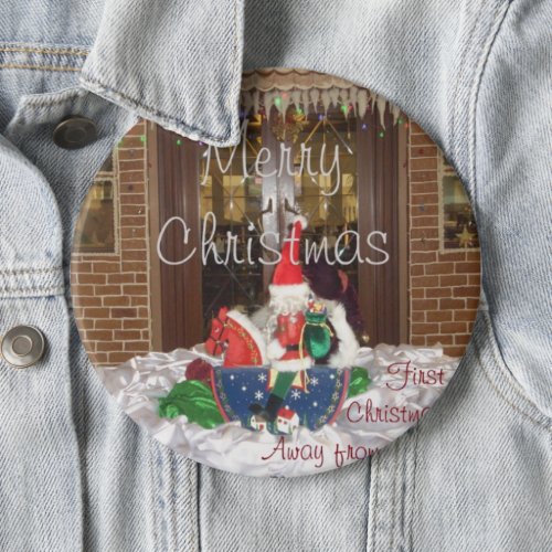 Merry Christmas holidays away from home Inspired A Button