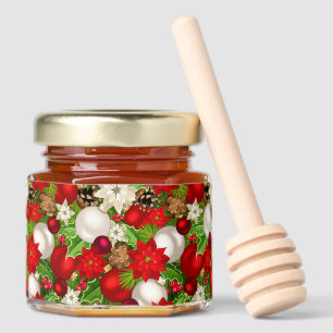 Merry Christmas Honey Honey Jar Favors