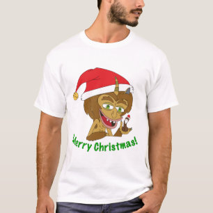Merry Christmas Hormone Monster Big Mouth56png56 T-Shirt