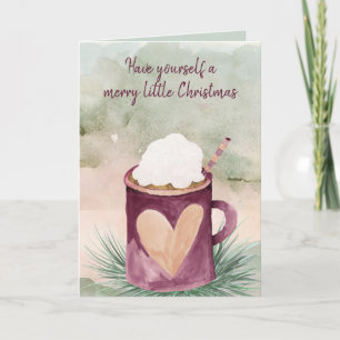 Merry Christmas Hot Chocolate Card