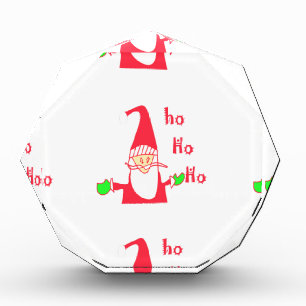 Merry Christmas Humorous Santa Mouse Unique FestiV Award