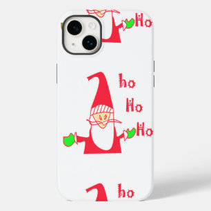 Merry Christmas Humorous Santa Mouse Unique FestiV Case-Mate iPhone 14 Plus Case