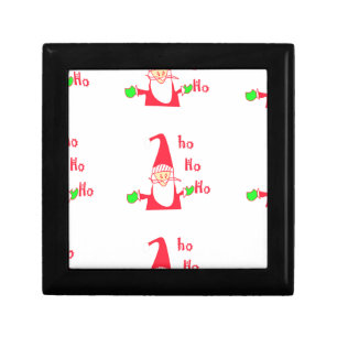 Merry Christmas Humorous Santa Mouse Unique FestiV Gift Box