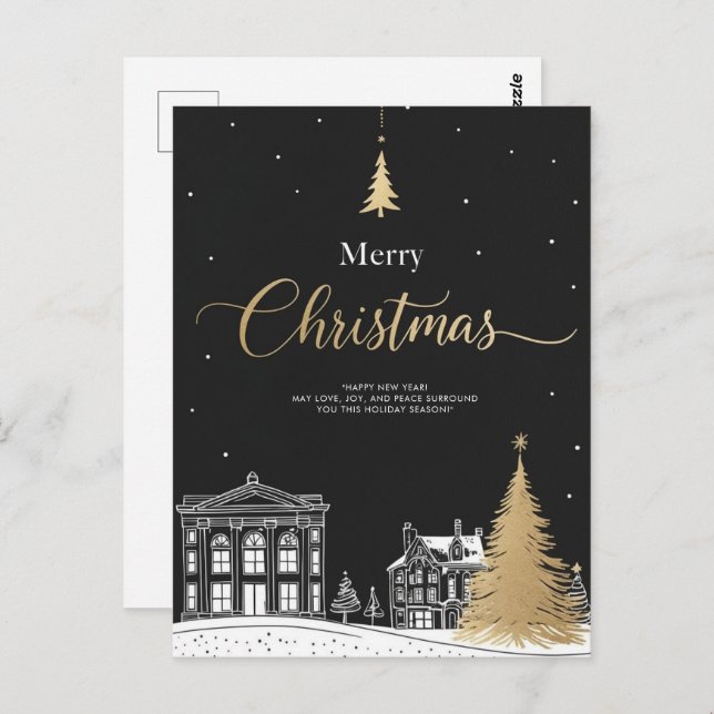 Merry Christmas I Postcard (Front/Back)