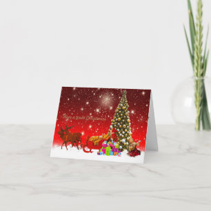 Merry Christmas in different languages Greeting Card