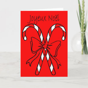 Merry Christmas In French Card