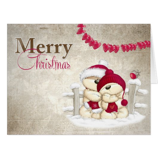 Merry Christmas in love Cards (Front Horizontal)
