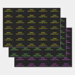 [ Thumbnail: "Merry Christmas!" in Nerdy Geeky Computer Text Wrapping Paper Sheets ]