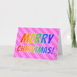 [ Thumbnail: "Merry Christmas!" in Rainbow Text + Pink Hearts Card ]