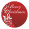 MERRY CHRISTMAS in RED by SHARON SHARPE