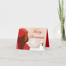 Merry Christmas in the Snow (Customize Greeting)