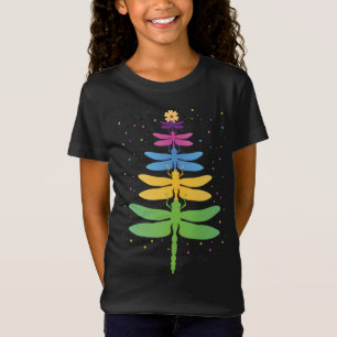 Merry Christmas Insect Lover Gift Dragonfly Christ T-Shirt
