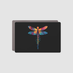 Merry Christmas insect Lover Xmas Dragonfly Christ Car Magnet