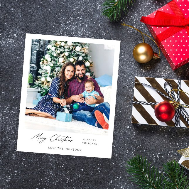 Merry Christmas Instant Photo Minimalist - V Small (Creator Uploaded)