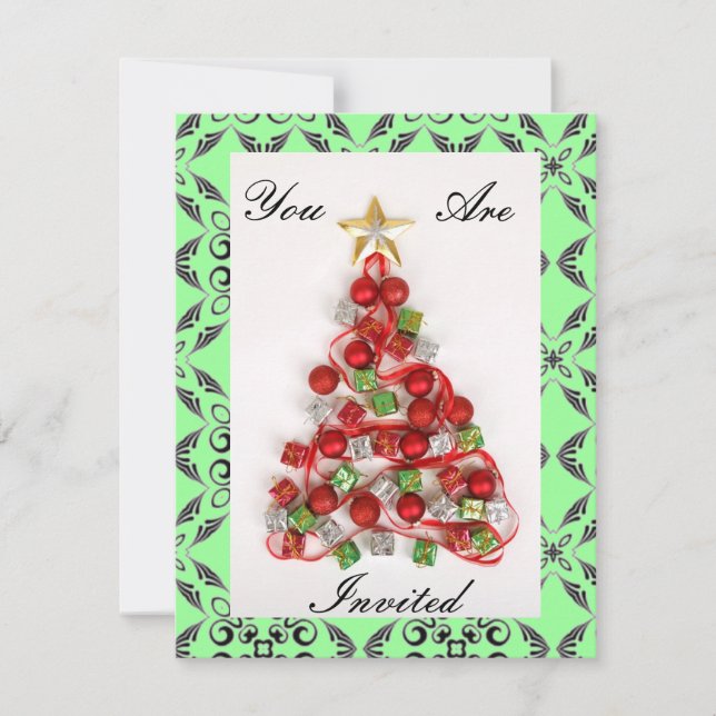 Merry Christmas Invitation (Front)