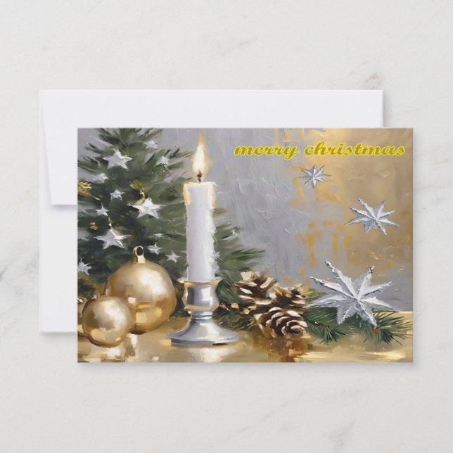 merry Christmas Invitation (Front)