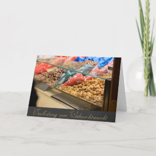 Merry Christmas invitation to Christmas Market