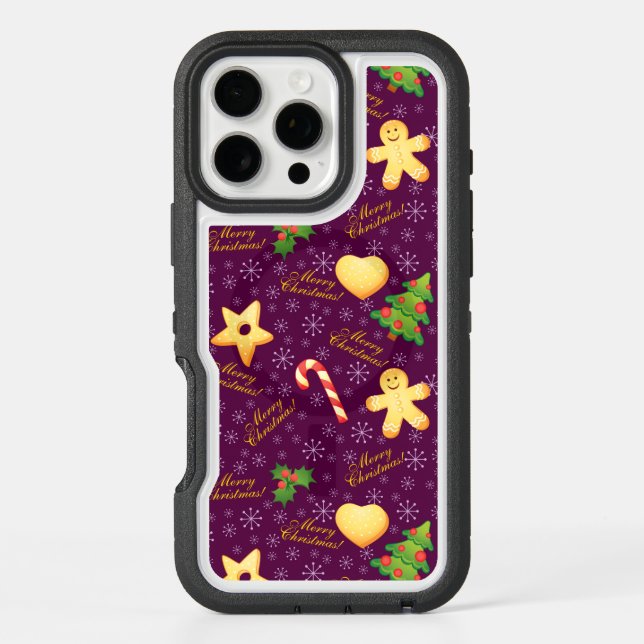 Merry Christmas iPhone Case (Back)