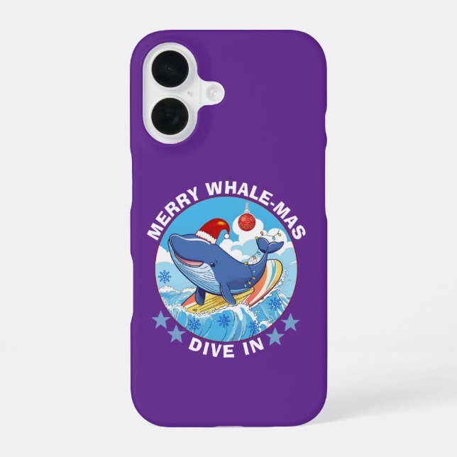 Merry Christmas iPhone Case (Back)