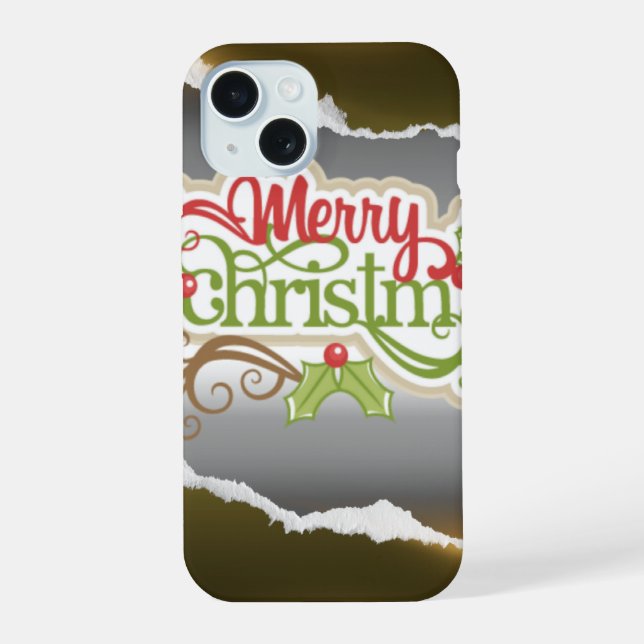 Merry Christmas  Iphone Case (Back)