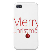 Merry Christmas! iPhone Case (Back)