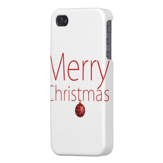 Merry Christmas! iPhone Case (Back Left)