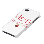 Merry Christmas! iPhone Case (Bottom)