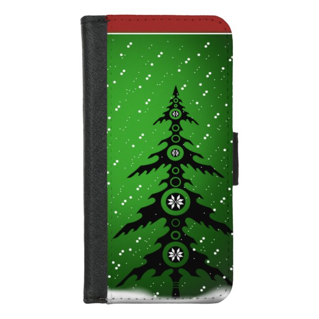 Merry Christmas iPhone Wallet Case (Front)