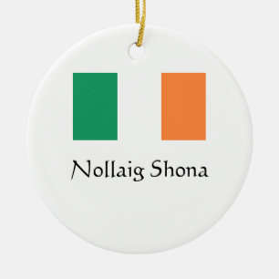 Merry Christmas Irish  Ornament