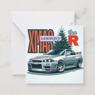Merry Christmas - (JDM Legends) Note Card