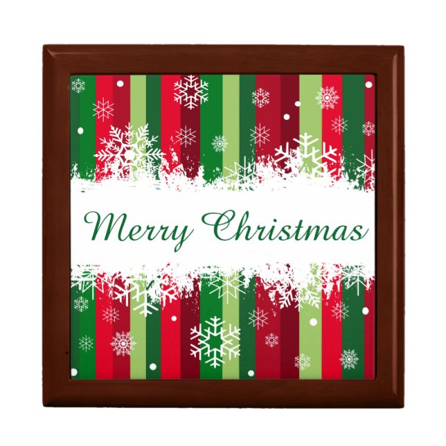 Merry Christmas Jewelry Box (Front)
