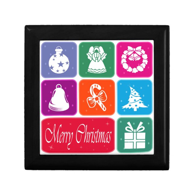 Merry Christmas Jewelry Box (Front)