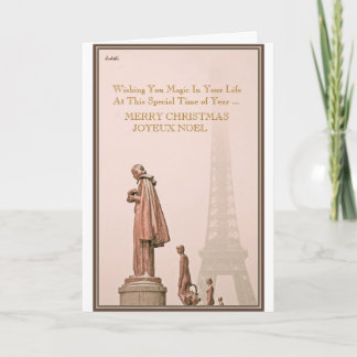 MERRY CHRISTMAS   JOYEUX NOEL  ... HOLIDAY CARD